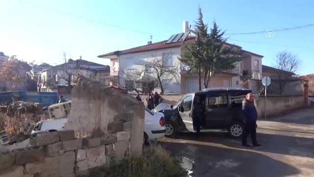 Aksaray’da Trafik Kazası: 2 Yaralı