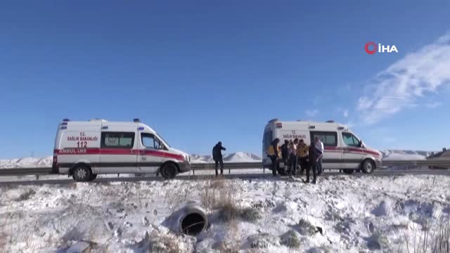Aksaray’da Otomobil ile Tır Çarpıştı: 1 Polis Ağır Yaralı