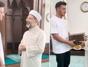 Ali Erbaş, teşekkür için Mesut Özil’i çağırdı: Değerli bir iş başardın