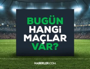 BUGÜN HANGİ MAÇLAR VAR? 23 Eylül Pazartesi günü maç var mı, hangi kanaldan yayınlanıyor, şifresiz mi?