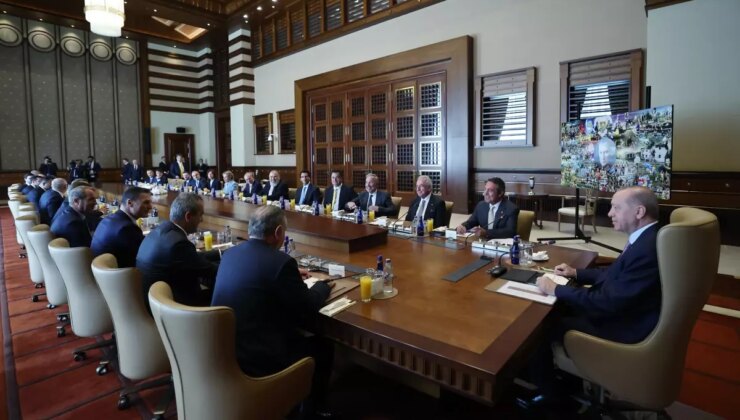 Cumhurbaşkanı Erdoğan, Fenerbahçe İdaresini Kabul Etti