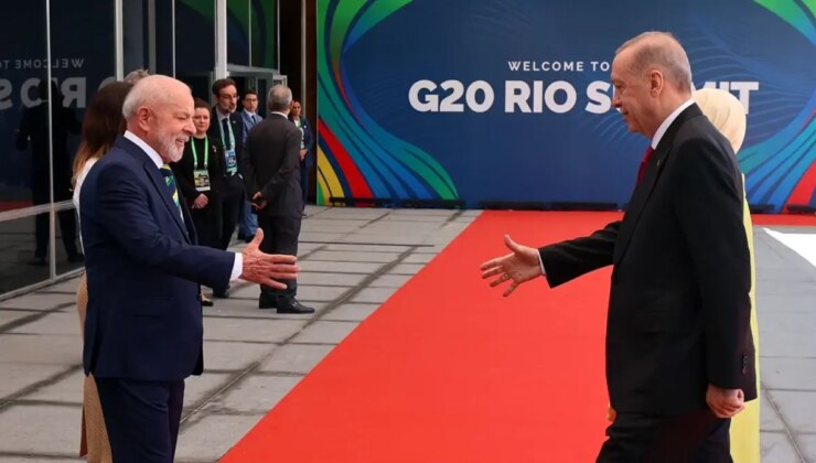 Cumhurbaşkanı Erdoğan, G20 Başkanlar Doruğu resmi karşılama merasimine katıldı