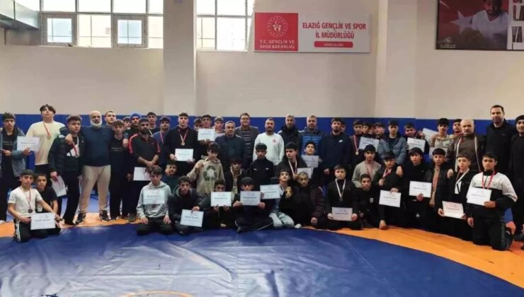 Elazığ’da Okullar Ortası Basketbol ve Güreş Karşılaşmaları Tamamlandı