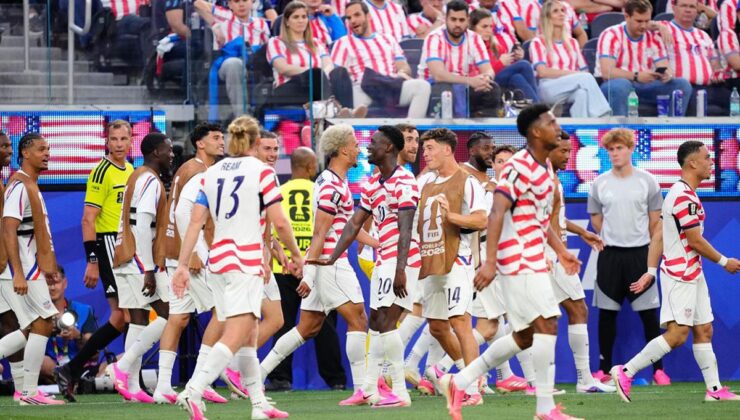 A Ulusal Kadro’nun rakiplerinden ABD, Paraguay’a gol oldu yağdı