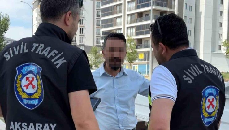 Aracına uydurma plaka taktı, yakalanınca “işimiz acildi” dedi