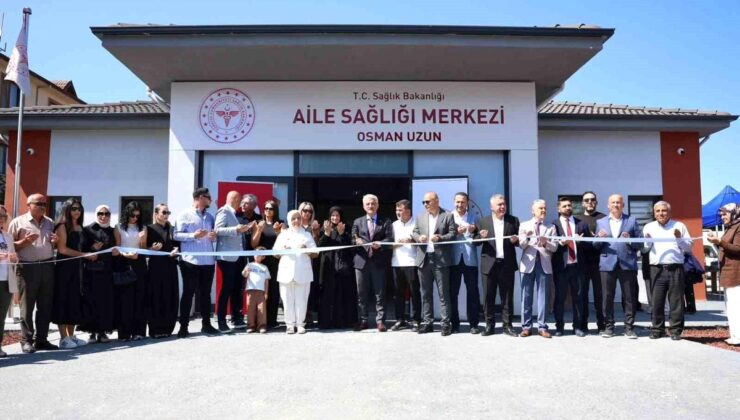 Düzce Osman Uzun Aile Sıhhati Merkezi dualarla açıldı