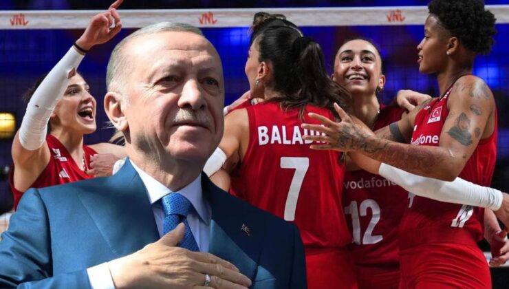 Cumhurbaşkanı Erdoğan’dan Filenin Sultanları’na tebrik